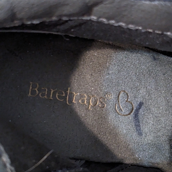 Bare Trap Reid Ankle Bootie Olive Green Side Zipper Heel Strap Metal Buckle - Picture 13 of 15